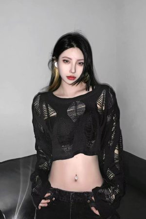 Quick Outfits, Modest Fashion Outfits Ideas Crochet Crop Sweater