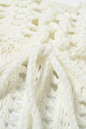 Quick Outfits, Modest Fashion Outfits Ideas Crochet Crop Top & Maxi Skirt Two Piece Set