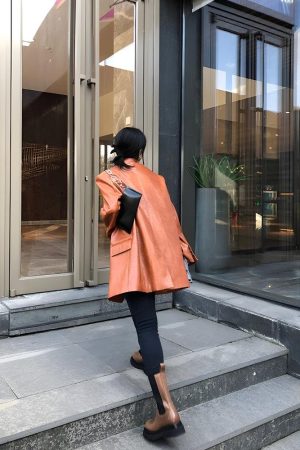 Quick Outfits, Modest Fashion Outfits Ideas Crocodile Blazer Jacket