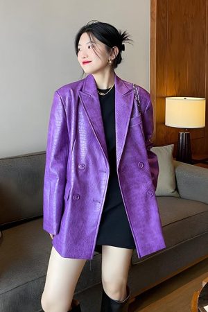 Quick Outfits, Modest Fashion Outfits Ideas Crocodile Blazer Jacket