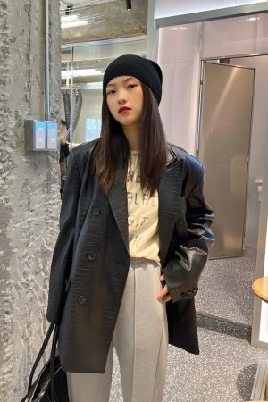 Quick Outfits, Modest Fashion Outfits Ideas Crocodile Blazer Jacket