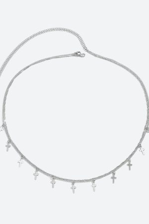 Quick Outfits, Modest Fashion Outfits Ideas Cross Belly Chain