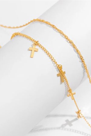 Quick Outfits, Modest Fashion Outfits Ideas Cross Belly Chain