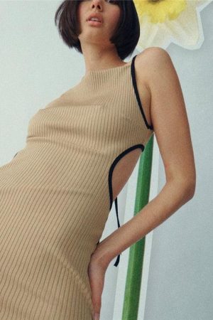 Quick Outfits, Modest Fashion Outfits Ideas Cut Out Bodycon Maxi Dress