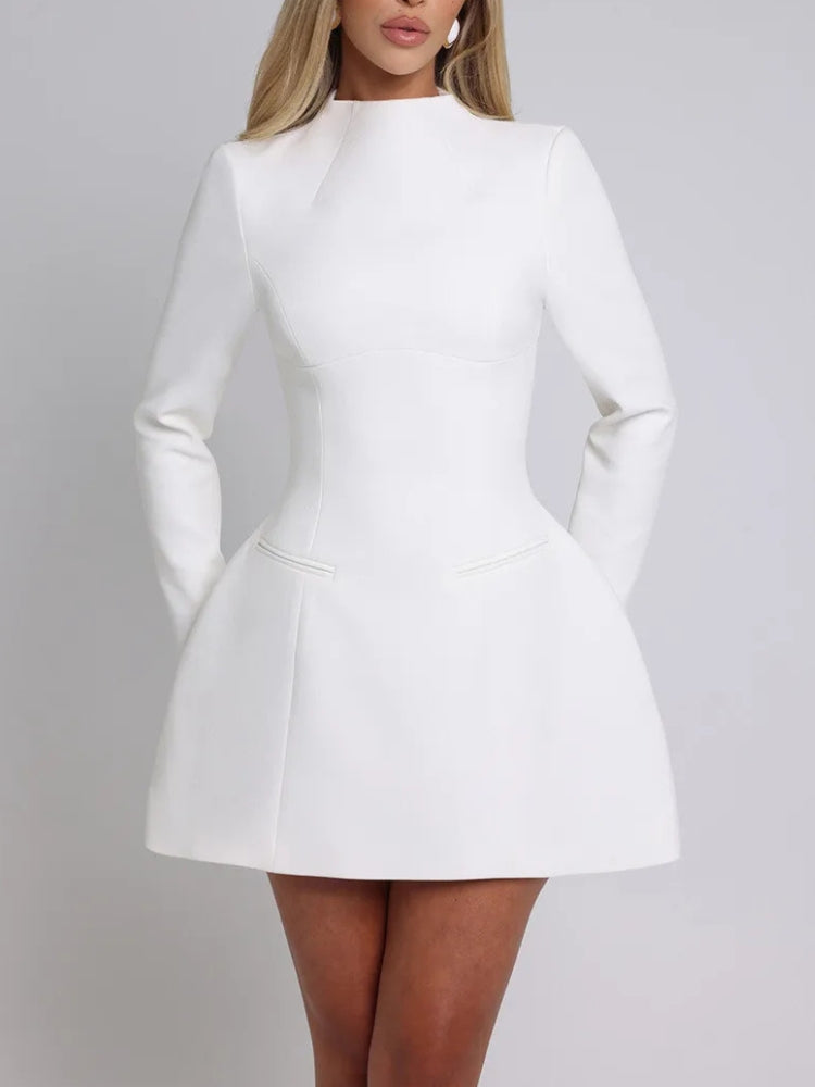 Quick Outfits, Modest Fashion Outfits Ideas Cut Out Open Back Mini Dress Quick Outfits, Modest Fashion Outfits Ideas Cut Out Open Back Mini Dress