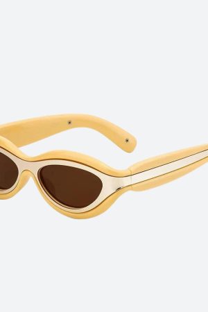 Quick Outfits, Modest Fashion Outfits Ideas Cyberpunk Cat Eye Sunglasses