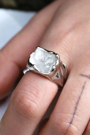 Quick Outfits, Modest Fashion Outfits Ideas Cyberpunk Crystal Ring