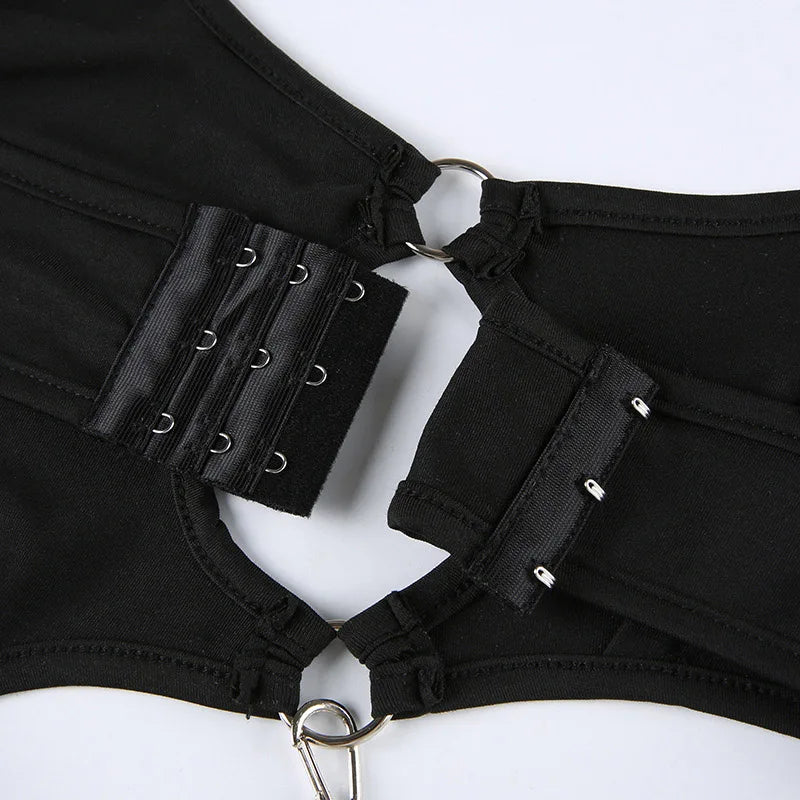 Quick Outfits, Modest Fashion Outfits Ideas Cyberpunk Cut Out Bodysuit Quick Outfits, Modest Fashion Outfits Ideas Cyberpunk Cut Out Bodysuit