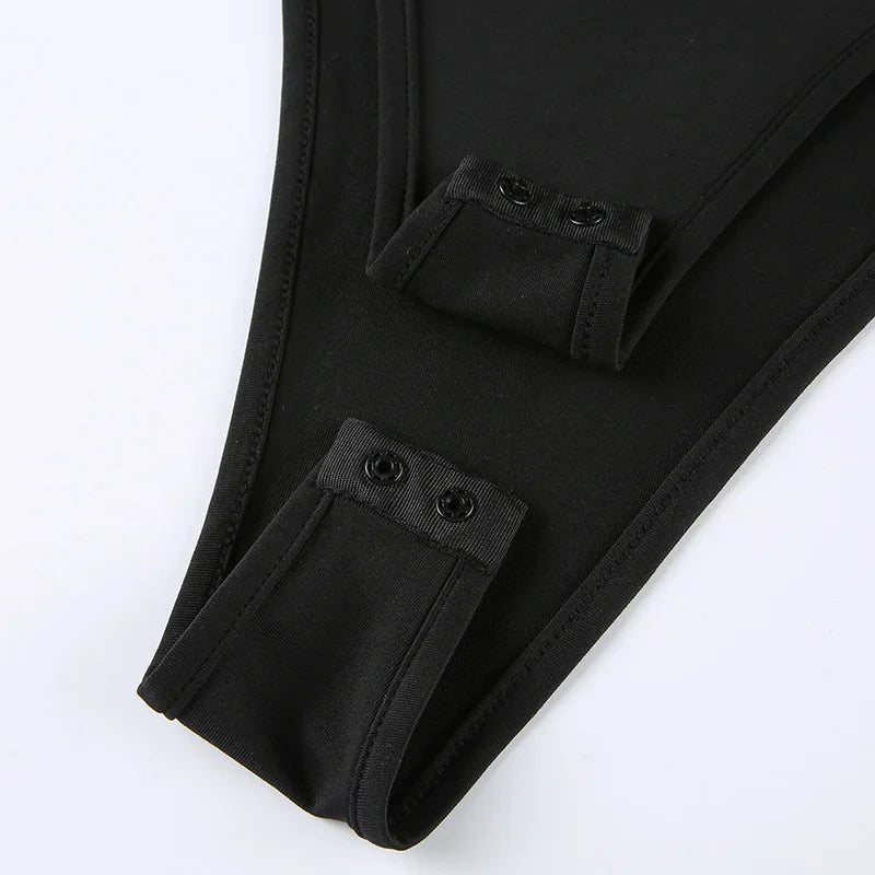 Quick Outfits, Modest Fashion Outfits Ideas Cyberpunk Cut Out Bodysuit Quick Outfits, Modest Fashion Outfits Ideas Cyberpunk Cut Out Bodysuit