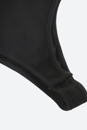 Quick Outfits, Modest Fashion Outfits Ideas Cyberpunk Cut Out Corduroy Bodysuit