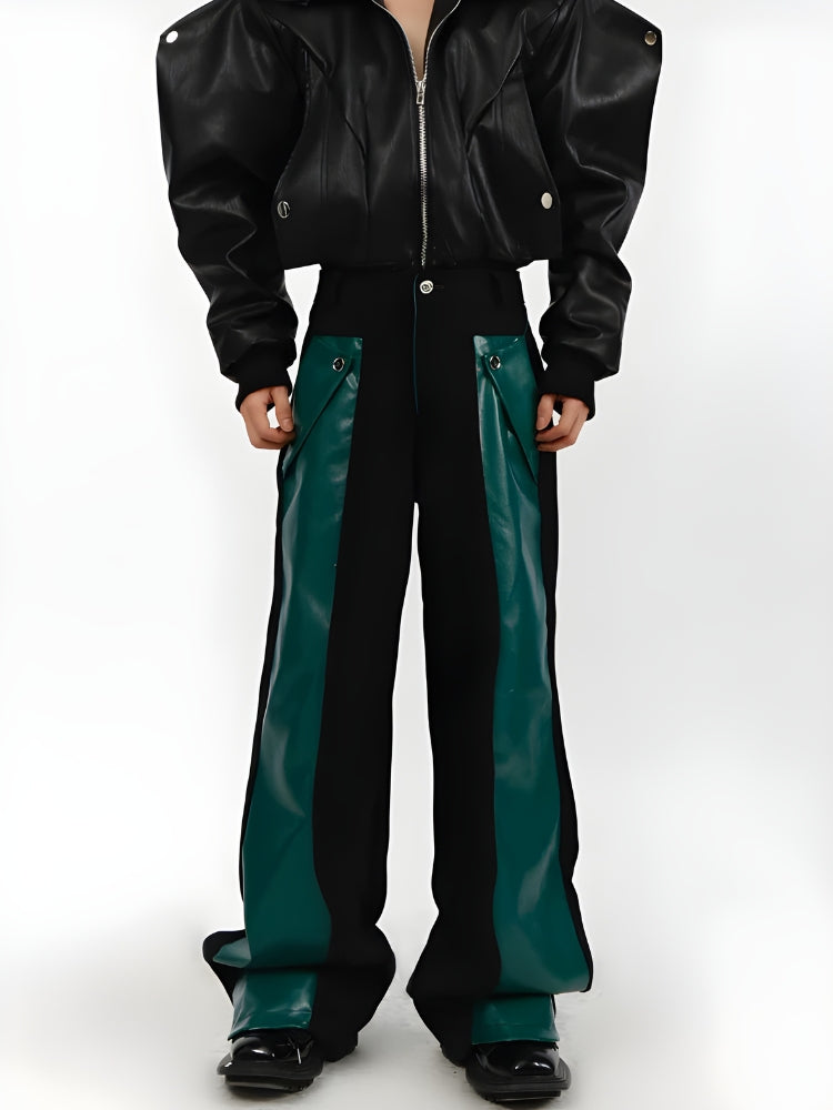 Quick Outfits, Modest Fashion Outfits Ideas Cyberpunk Faux Leather Pants Quick Outfits, Modest Fashion Outfits Ideas Cyberpunk Faux Leather Pants