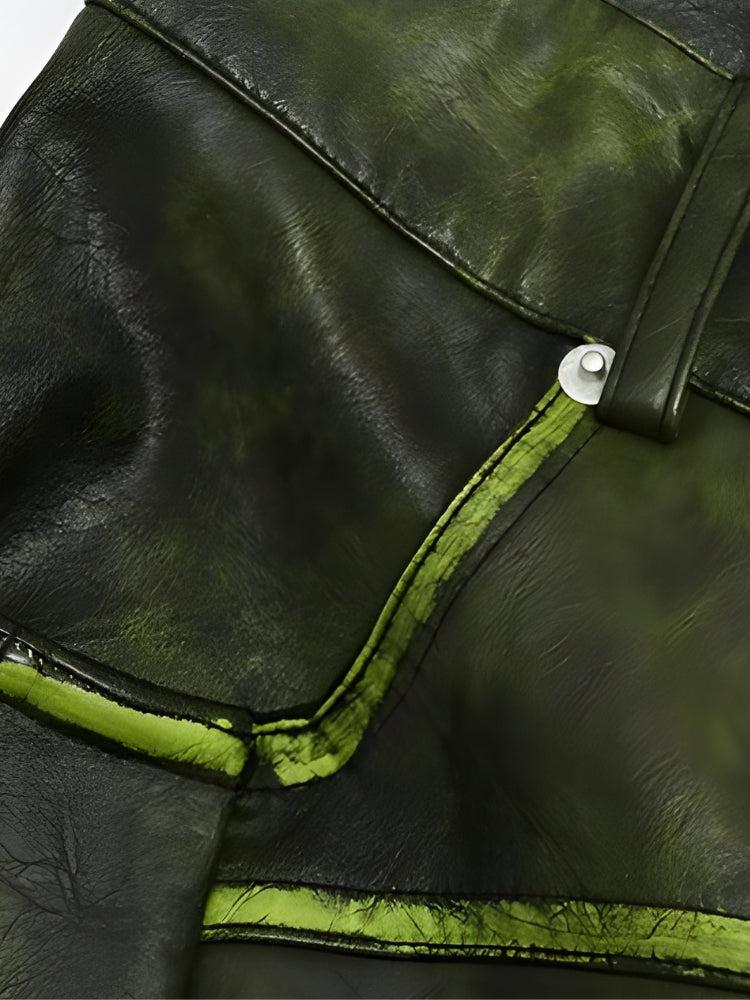 Quick Outfits, Modest Fashion Outfits Ideas Cyberpunk Forest Faux Leather Pants Quick Outfits, Modest Fashion Outfits Ideas Cyberpunk Forest Faux Leather Pants