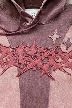 Quick Outfits, Modest Fashion Outfits Ideas Cyberpunk Futuristic Patch Hoodie