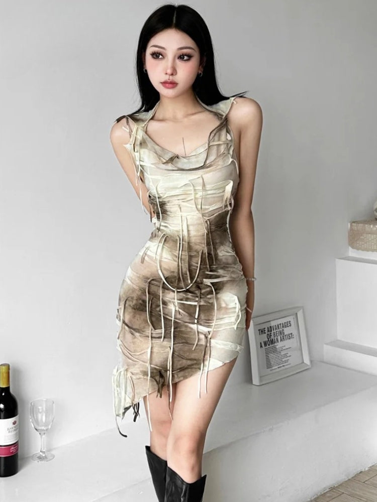 Quick Outfits, Modest Fashion Outfits Ideas Cyberpunk Hooded Mini Dress Quick Outfits, Modest Fashion Outfits Ideas Cyberpunk Hooded Mini Dress