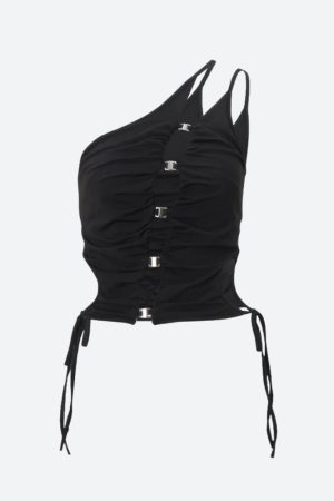 Quick Outfits, Modest Fashion Outfits Ideas Cyberpunk One Shoulder Top