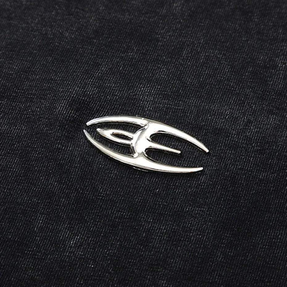 Quick Outfits, Modest Fashion Outfits Ideas Cyberpunk Patchwork Tee Quick Outfits, Modest Fashion Outfits Ideas Cyberpunk Patchwork Tee