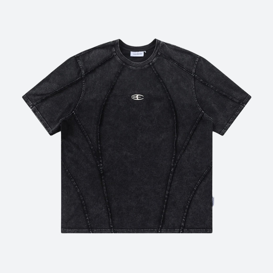 Quick Outfits, Modest Fashion Outfits Ideas Cyberpunk Patchwork Tee Quick Outfits, Modest Fashion Outfits Ideas Cyberpunk Patchwork Tee