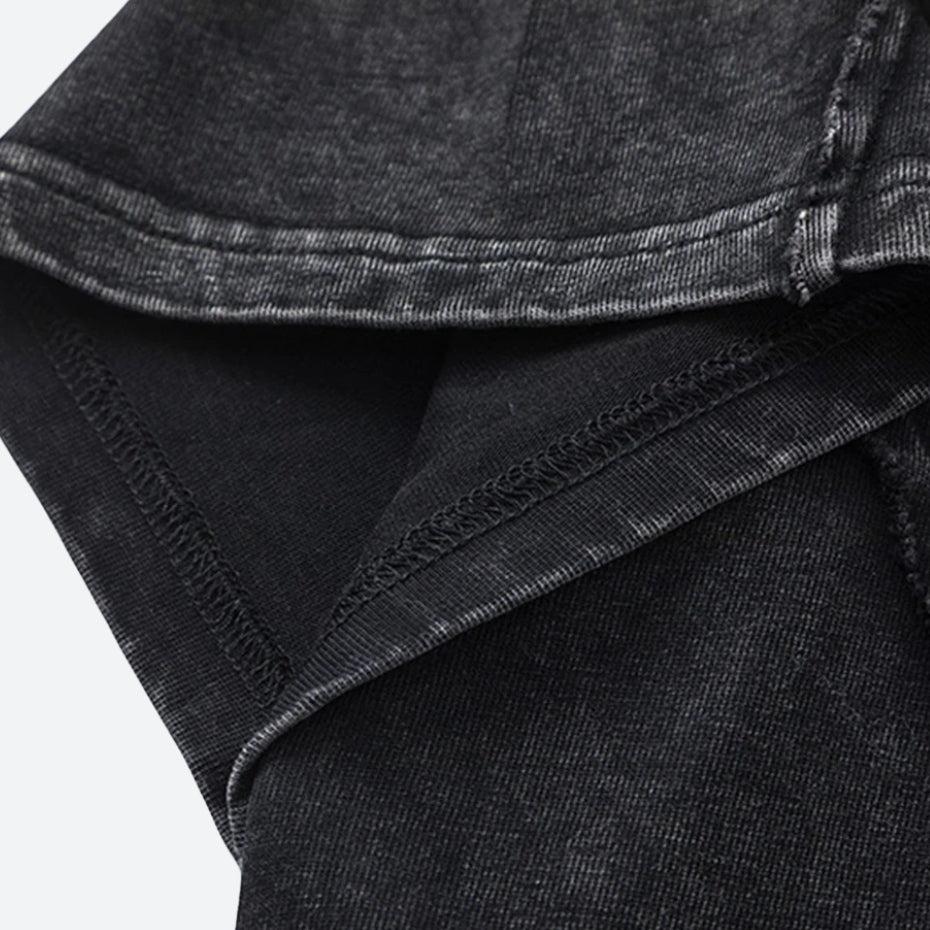 Quick Outfits, Modest Fashion Outfits Ideas Cyberpunk Patchwork Tee Quick Outfits, Modest Fashion Outfits Ideas Cyberpunk Patchwork Tee