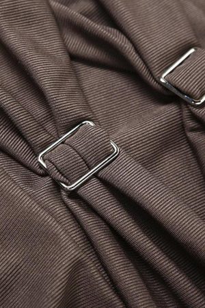 Quick Outfits, Modest Fashion Outfits Ideas Cyberpunk Ruched Asymmetric Mini Dress