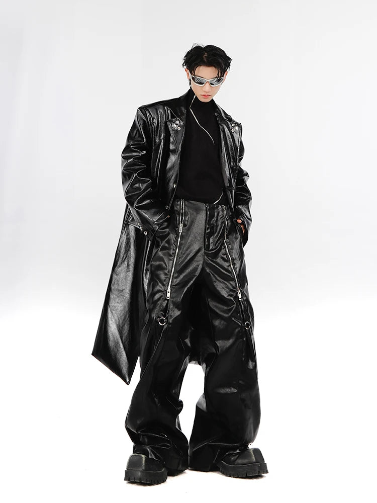 Quick Outfits, Modest Fashion Outfits Ideas Cyberpunk Zip-Up Parachute Pants Quick Outfits, Modest Fashion Outfits Ideas Cyberpunk Zip-Up Parachute Pants