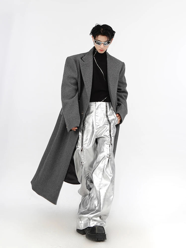 Quick Outfits, Modest Fashion Outfits Ideas Cyberpunk Zip-Up Parachute Pants Quick Outfits, Modest Fashion Outfits Ideas Cyberpunk Zip-Up Parachute Pants