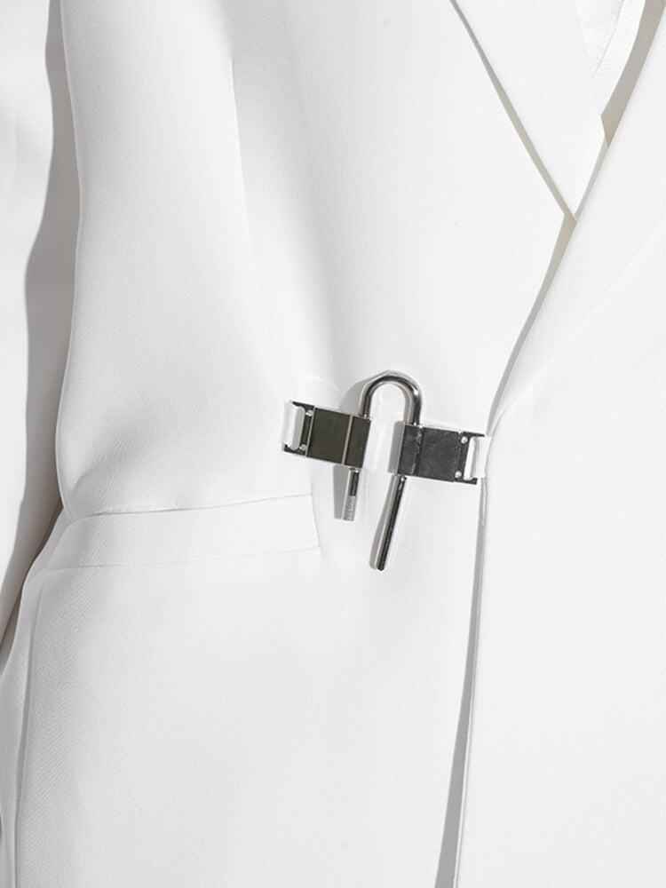 Quick Outfits, Modest Fashion Outfits Ideas Dark Academia Buckle Up Blazer Quick Outfits, Modest Fashion Outfits Ideas Dark Academia Buckle Up Blazer