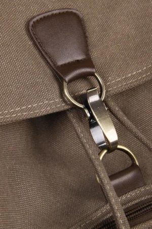 Quick Outfits, Modest Fashion Outfits Ideas Dark Academia Canvas Backpack