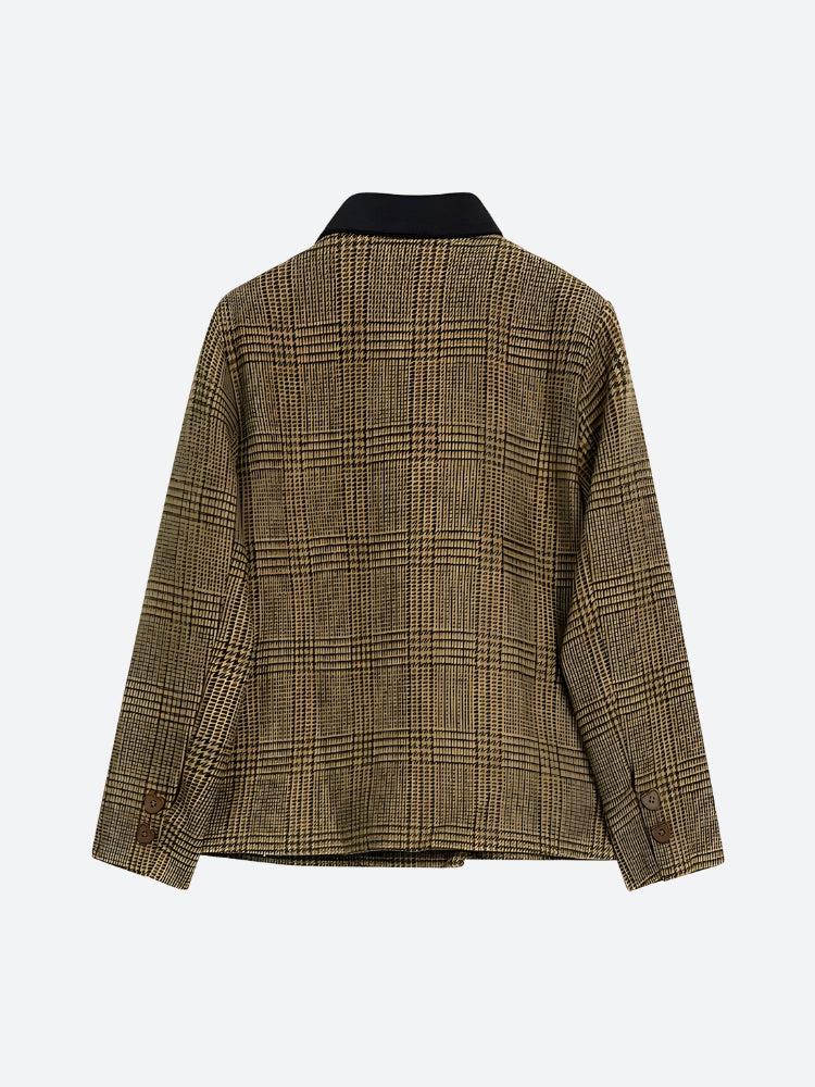 Quick Outfits, Modest Fashion Outfits Ideas Dark Academia Plaid Two Piece Set Quick Outfits, Modest Fashion Outfits Ideas Dark Academia Plaid Two Piece Set