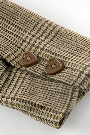 Quick Outfits, Modest Fashion Outfits Ideas Dark Academia Plaid Two Piece Set