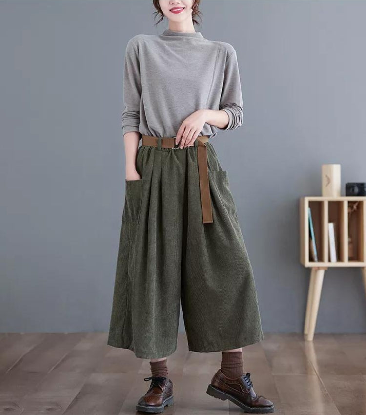 Quick Outfits, Modest Fashion Outfits Ideas Dark Academia Wide Leg Corduroy Pants Quick Outfits, Modest Fashion Outfits Ideas Dark Academia Wide Leg Corduroy Pants