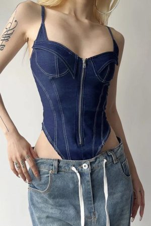 Quick Outfits, Modest Fashion Outfits Ideas Denim Bodysuit