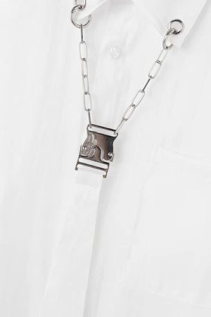 Quick Outfits, Modest Fashion Outfits Ideas Detachable Tie Shirt