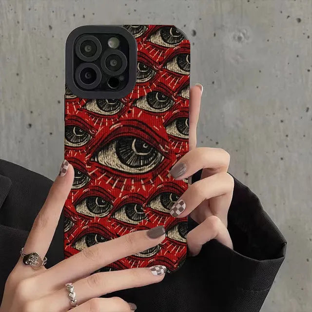 Quick Outfits, Modest Fashion Outfits Ideas Devil Eyes Phone Case Quick Outfits, Modest Fashion Outfits Ideas Devil Eyes Phone Case