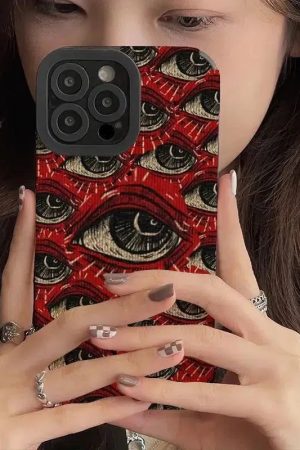 Quick Outfits, Modest Fashion Outfits Ideas Devil Eyes Phone Case