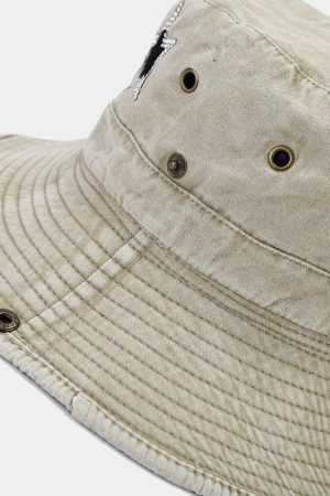 Quick Outfits, Modest Fashion Outfits Ideas Disco Cowgirl Star Printed Denim Hat