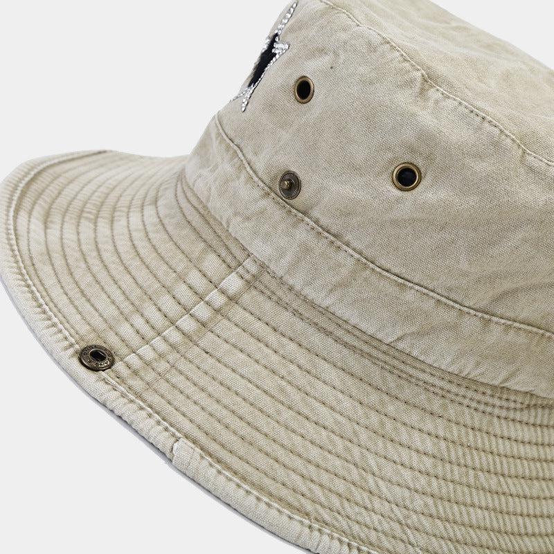 Quick Outfits, Modest Fashion Outfits Ideas Disco Cowgirl Star Printed Denim Hat Quick Outfits, Modest Fashion Outfits Ideas Disco Cowgirl Star Printed Denim Hat