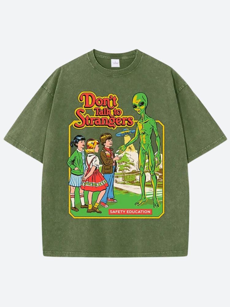 Quick Outfits, Modest Fashion Outfits Ideas Don't Talk To Strangers Tee Quick Outfits, Modest Fashion Outfits Ideas Don't Talk To Strangers Tee