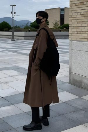 Quick Outfits, Modest Fashion Outfits Ideas Double Breasted Trench Coat