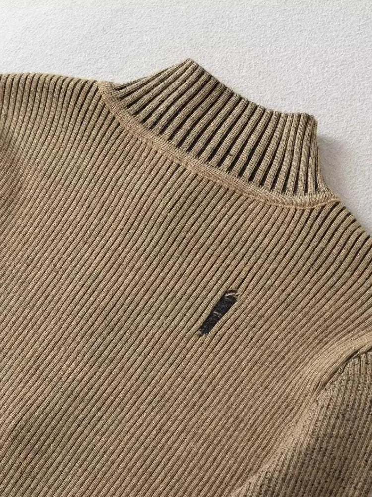 Quick Outfits, Modest Fashion Outfits Ideas Double Zip-Up Distressed Corduroy Cardigan Quick Outfits, Modest Fashion Outfits Ideas Double Zip-Up Distressed Corduroy Cardigan