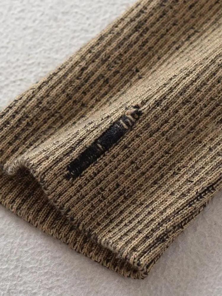 Quick Outfits, Modest Fashion Outfits Ideas Double Zip-Up Distressed Corduroy Cardigan Quick Outfits, Modest Fashion Outfits Ideas Double Zip-Up Distressed Corduroy Cardigan