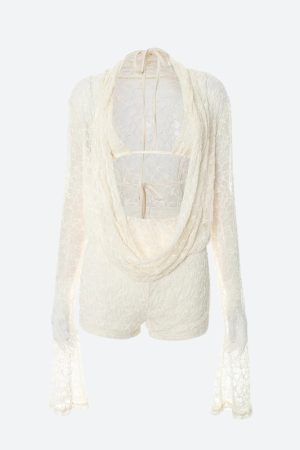 Quick Outfits, Modest Fashion Outfits Ideas Draped Front Top & Shorts Two Piece Set