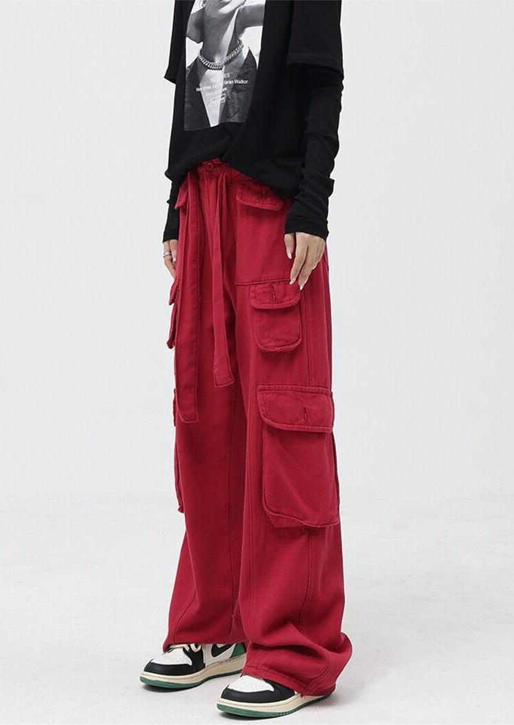 Quick Outfits, Modest Fashion Outfits Ideas Drawstring Belt Cargo Pants Quick Outfits, Modest Fashion Outfits Ideas Drawstring Belt Cargo Pants