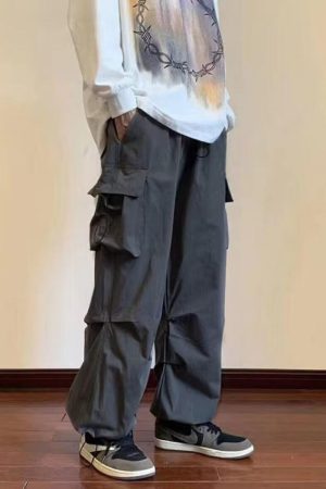 Quick Outfits, Modest Fashion Outfits Ideas Drawstring Cargo Pants