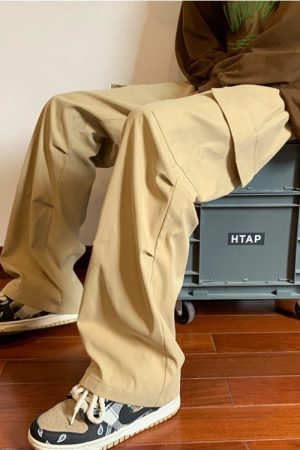 Quick Outfits, Modest Fashion Outfits Ideas Drawstring Cargo Parachute Pants