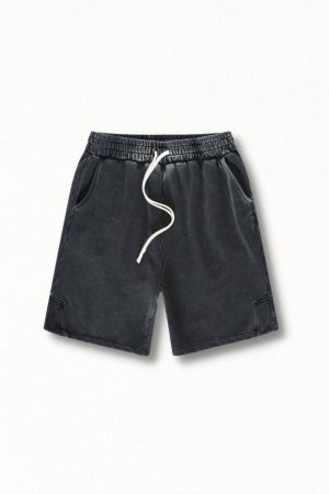 Quick Outfits, Modest Fashion Outfits Ideas Drawstring Waist Loose Shorts