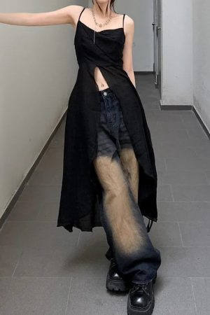 Quick Outfits, Modest Fashion Outfits Ideas Dress-Like Strap Top