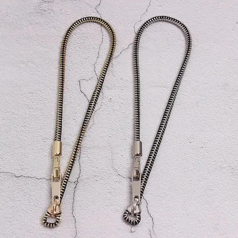 Quick Outfits, Modest Fashion Outfits Ideas Edgy Adjustable Zipper Necklace Quick Outfits, Modest Fashion Outfits Ideas Edgy Adjustable Zipper Necklace