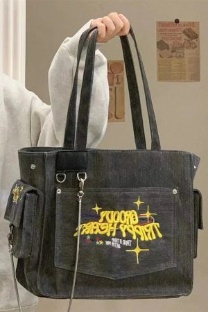 Quick Outfits, Modest Fashion Outfits Ideas Embroidered Shoulder Bag