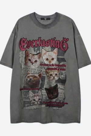 Quick Outfits, Modest Fashion Outfits Ideas Everlasting Cats Tee