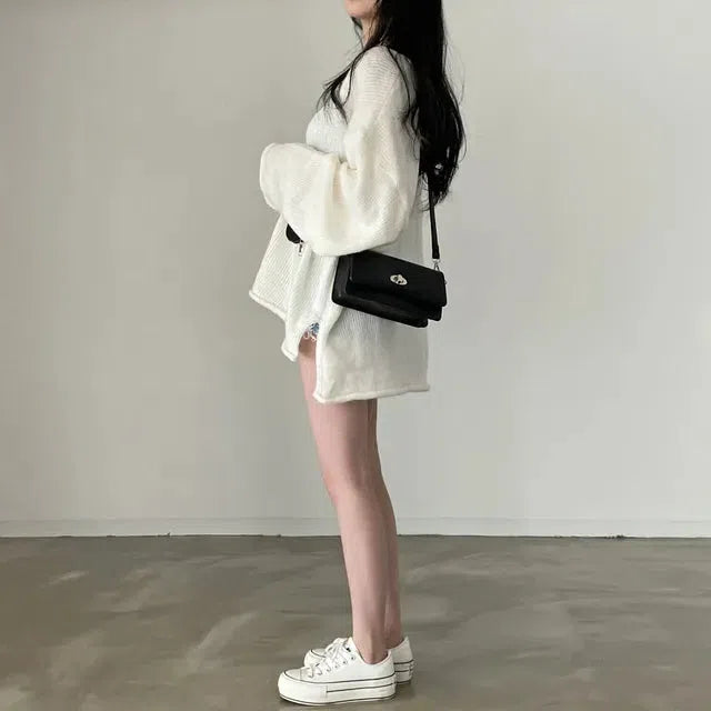 Quick Outfits, Modest Fashion Outfits Ideas Extra Long Sleeve Loose Sweater Quick Outfits, Modest Fashion Outfits Ideas Extra Long Sleeve Loose Sweater